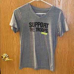 Gray Under Armour T-shirt